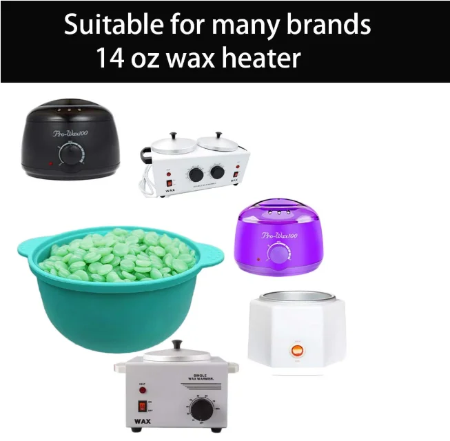 3pcs Silicone Replacement Wax Pot