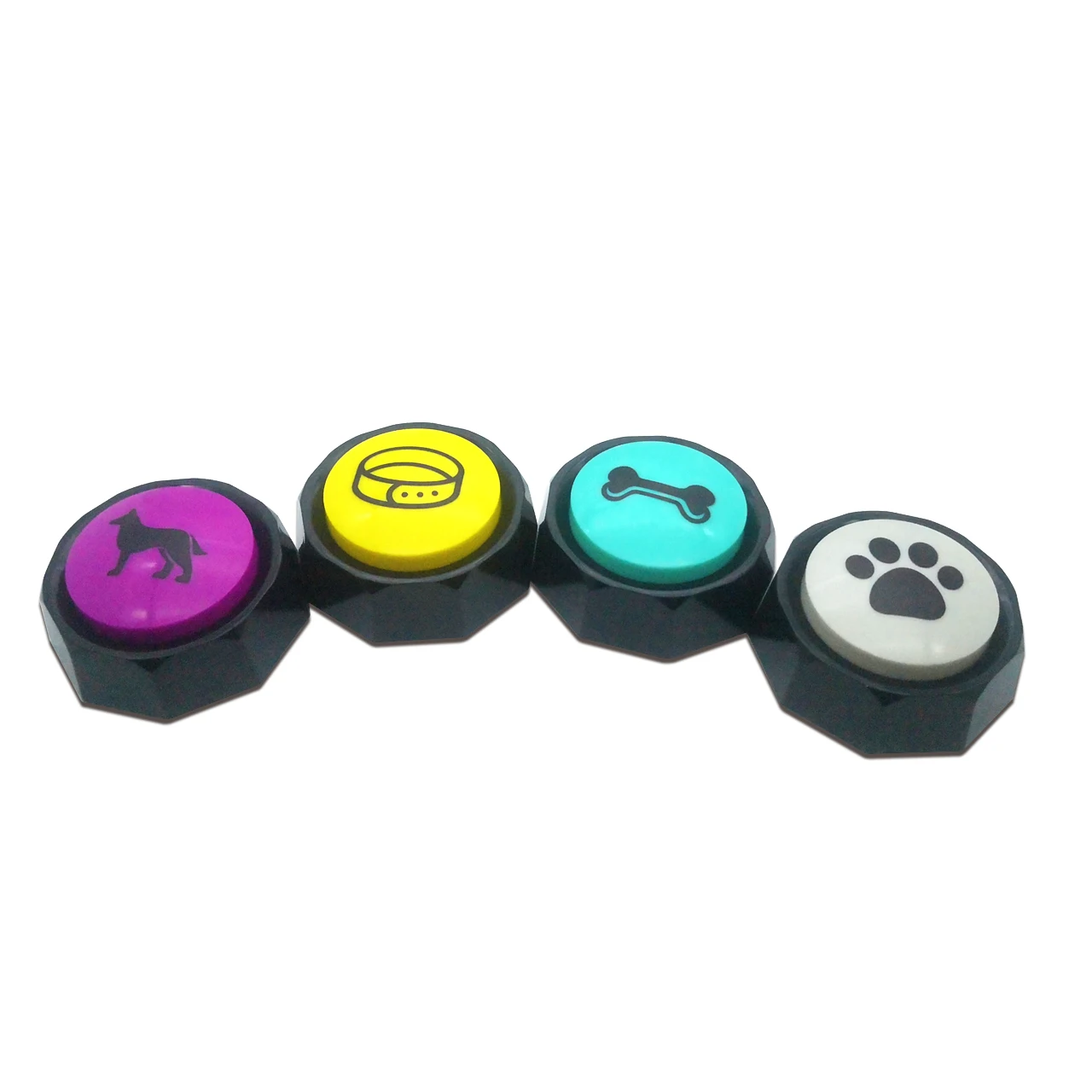 RIBOSY Programable Sound Button, Recordable Buttons for Dogs - Dog Buttons for Communication Board,Pet Train Interactive Toys