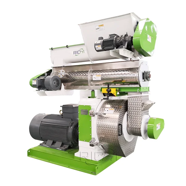 RICHI Заводское производство низкая цена гранулятор машина для поросят курицы крупного рогатого скота животных птицы корма машина/корма Пелле линия