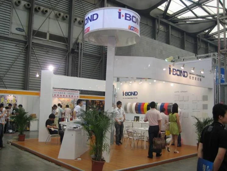 High quality PE PVDF coating facade I-BOND aluminium composite panels