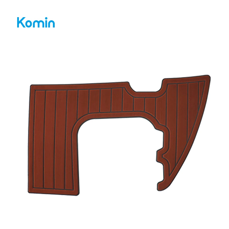 Komin Waterproof Dark Brown Boat Marine Floor Teak EVA Foam Boat Flooring