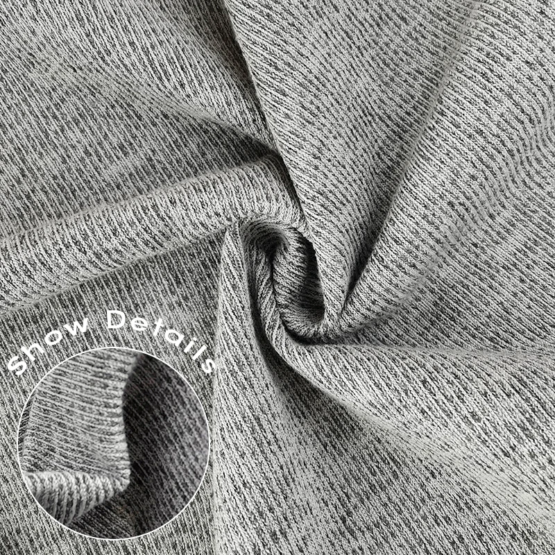  ESSE TEXTILE T/R/SP ANGORA ребро спандекс ткань для свитера