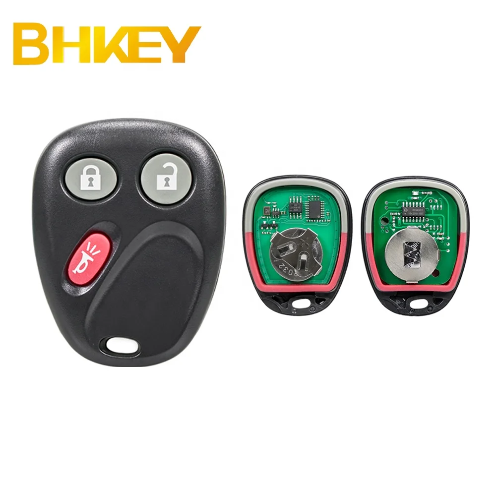 For  Chevrolet Cadillac GMC Hummer Pontiac Saturn 3 Buttons Remote Car Key Fob 315Mhz  LHJ011 MYT3X6898B