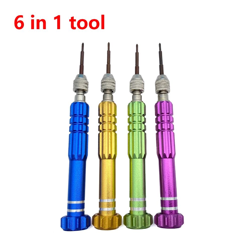 Multifunctional Tool 6 in 1 Opening Tools Disassemble Kit For iphone Android Mobile Phone Repair Tool
