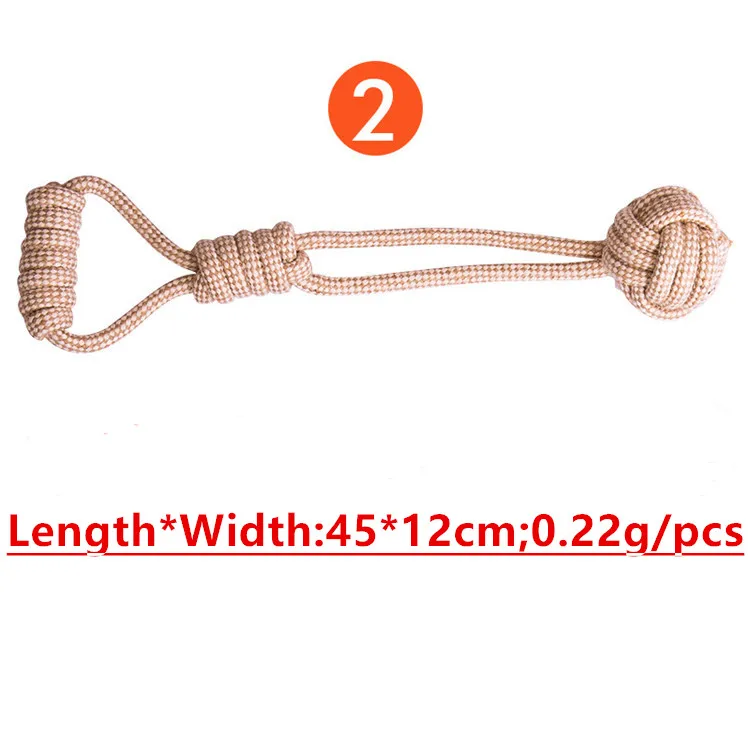 
Pet Supply Natural Non-Toxic Rope Dog Toys Dog Teething Chew Toy 
