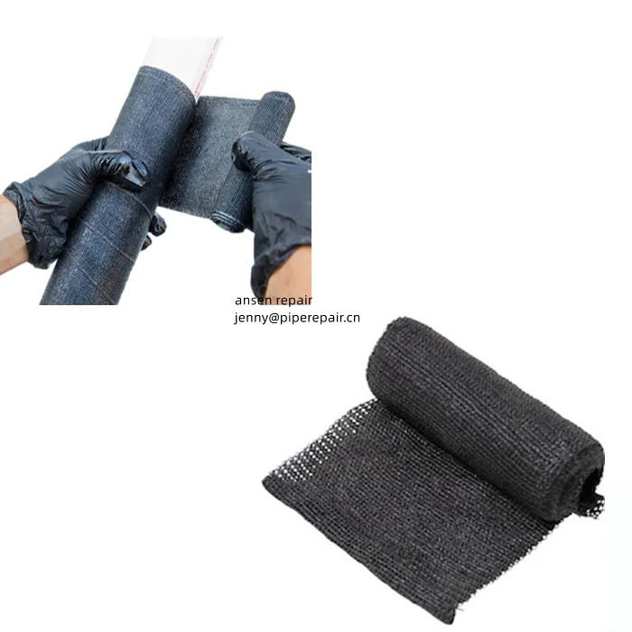 Free Sample Pipe Repair Bandage Oil Gas Plumbing Pipe Leak Repair Kit Fiberglass wraps