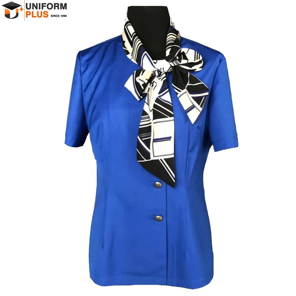 Receptionist hotel maid staff uniform for sexy front desk