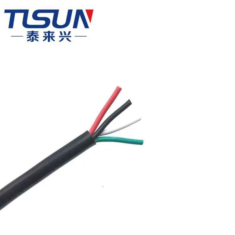 American Standard 12AWG Cable SEOW 4Core Power Cable Resistant Oil And Water Cable