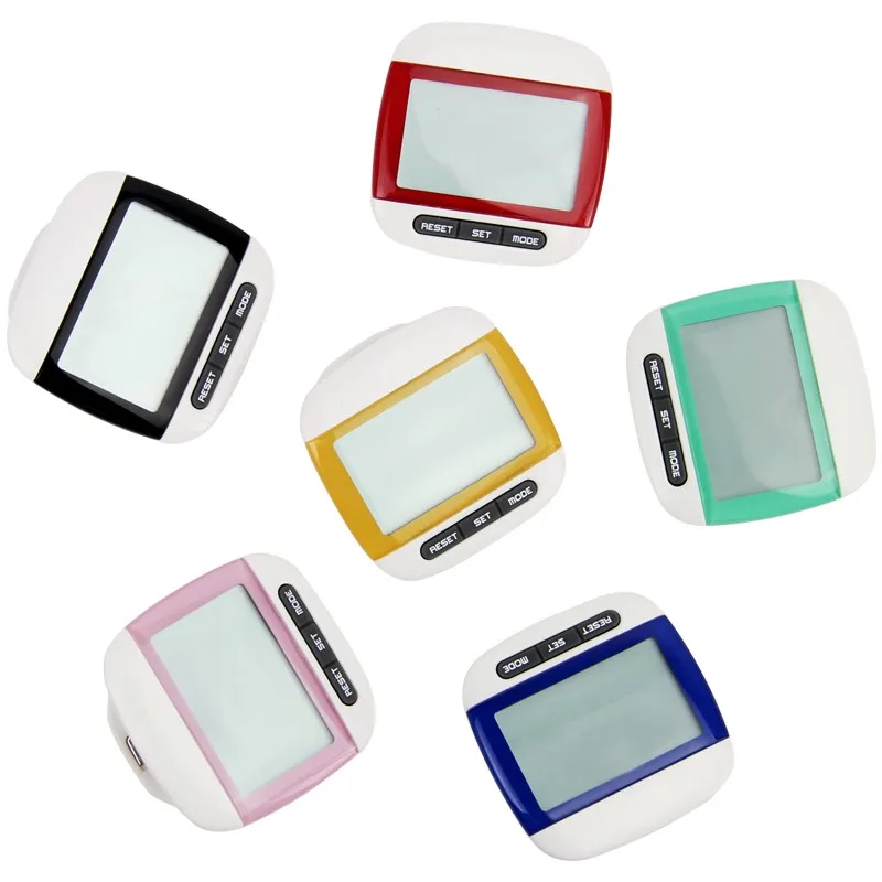Mini Portable Step Counter Run Walking Digital LCD Pedometer Step Counter Distance Calorie Counter