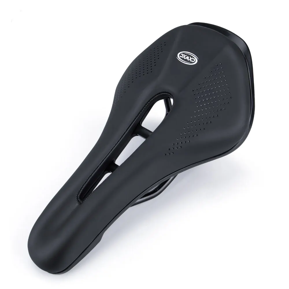Mountain MTB Bike Saddle Soft PU Leather Bike Saddle Waterproof Non-Slip Cycling Bicycle Saddle