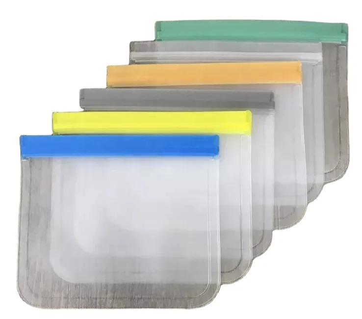 Waterproof Leak Proof Clear Travel Customs Toiletries Bag Zipper Slider Toothbrush Clear PEVA Bag