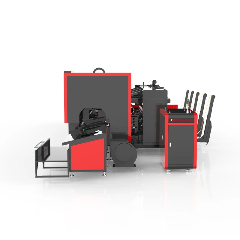 Fiber Laser Tube Cutter metal tube and pipe laser cutting machine eonomical