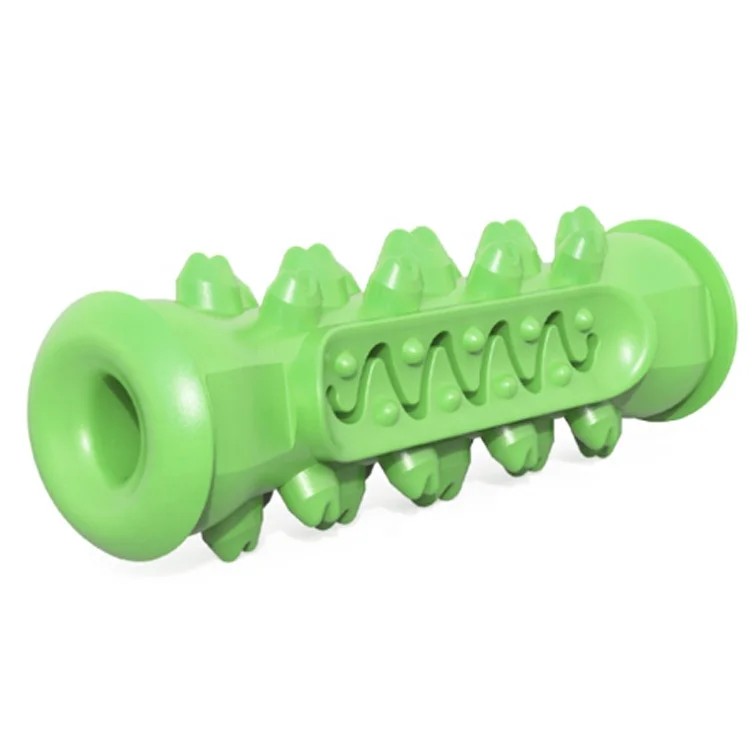 Brushing Teeth Cleaning Rubber Puppy Pet Chew Toys Dog Toothbrush Stick