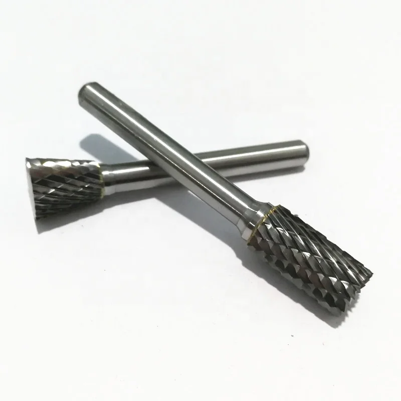 REEKE Extra Length Shank Rotary File Carbide Burr Tool Parts Set