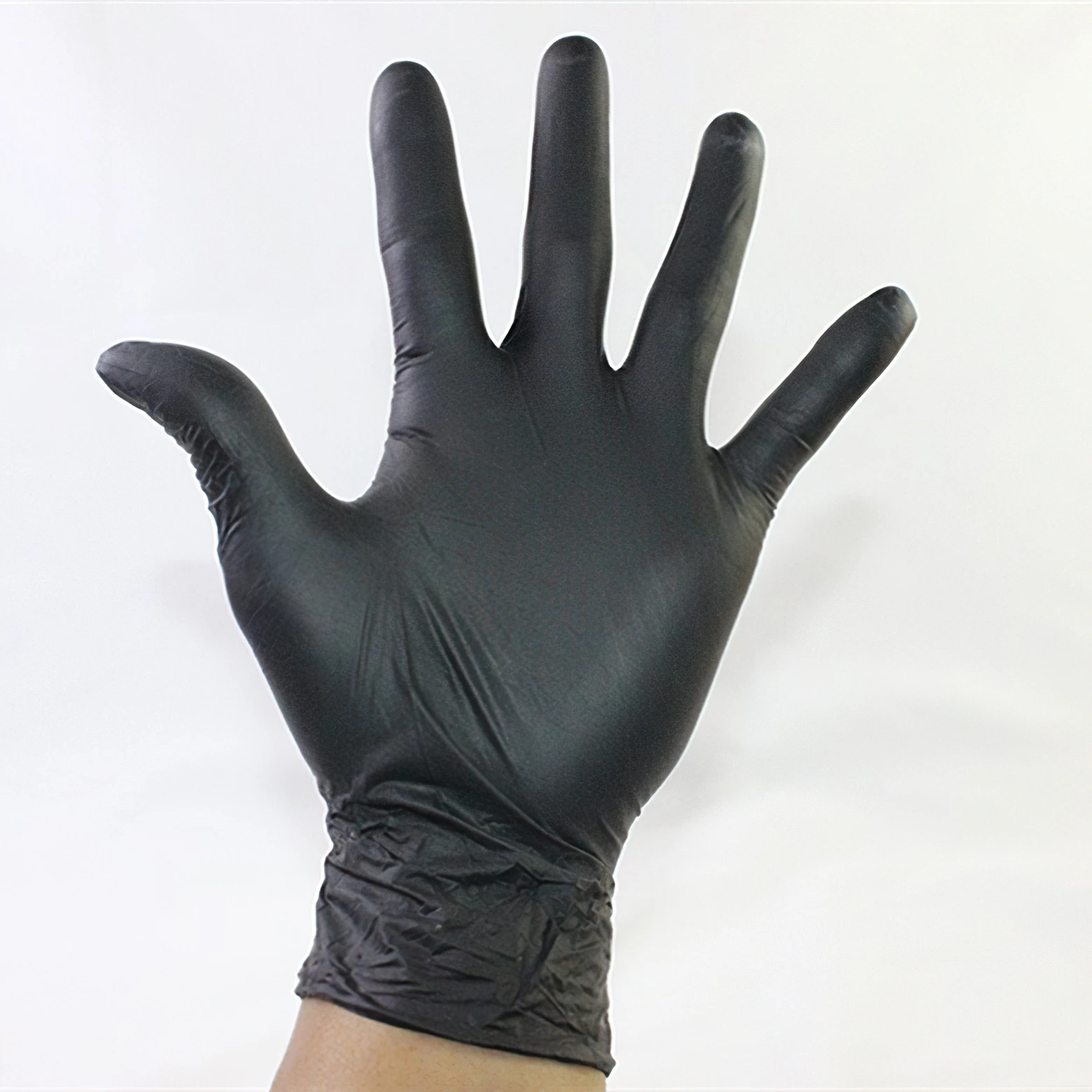 Powder Free Nitrile Gloves Black Gloves for Various Use