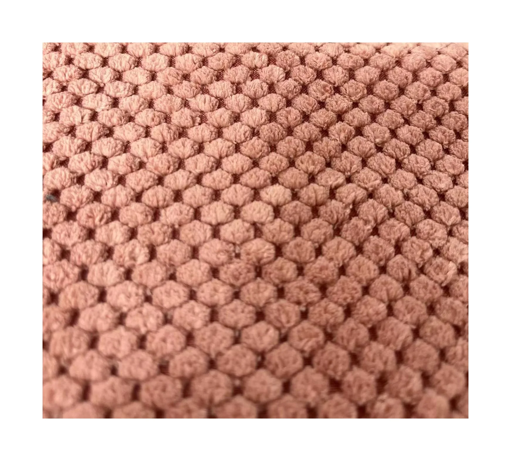 Langsum#ZEFIR PLUS# Plush velvet fabric high quality with great pineapple line sofa fabric plush velvet home textile fabric