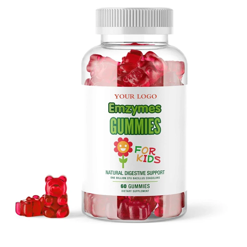 Natural Digestive Feed Enzymes Pectinase Enzyme Gummies For Slimming Drops Weight Loss