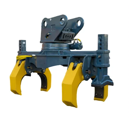 Factory Price Construction Machinery Hydraulic Equipment 10-15 T Excavator Attachment Electric Wire Pole Gapple