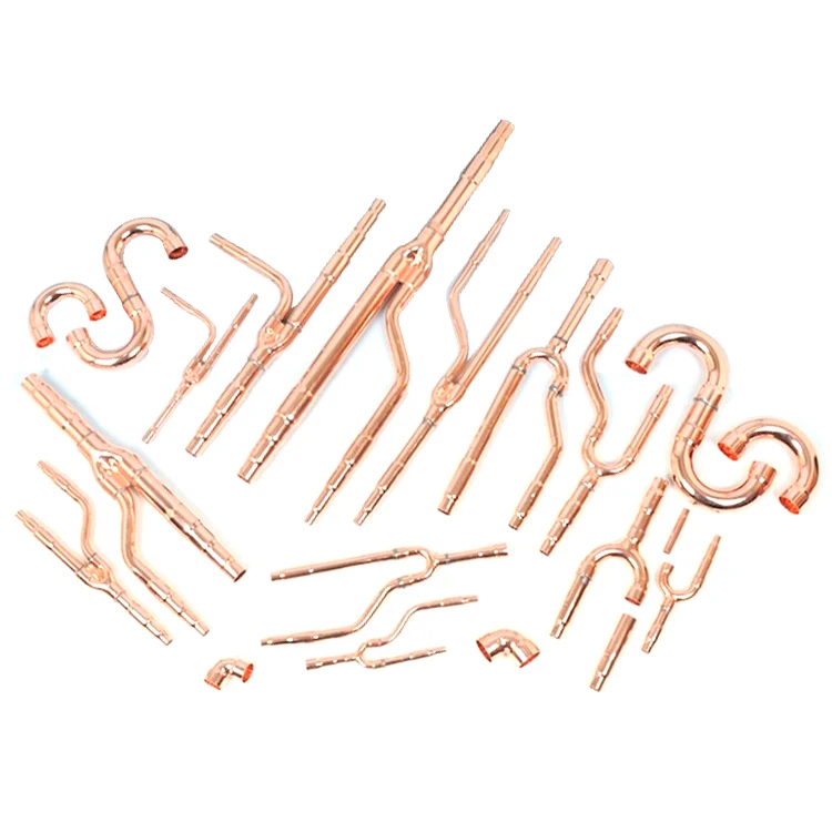 Air Conditioning Branch Pipe Vrf System Copper Branch y Joint For SANYO