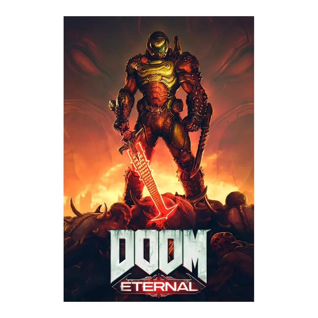Superb PET PS Lenticular Sheet 3D Picture Movie Anime Poster 3D Lenticular Poster 3D Lenticular Picture Printing of Mighty Doom