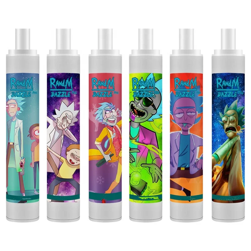 Новинка, трендовая светодиодная вспышка для вейпа, ручка для электронной сигареты Rand M Dazzle Pro, испаритель с закрытым стержнем, оптовая продажа от производителя