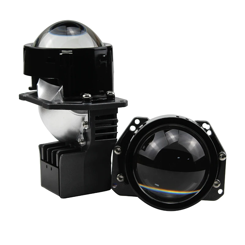 P30 3Inch Bi LED Projector Lens 65W Per Bulb Headlight with Mini H13 Xenon Lens Kit