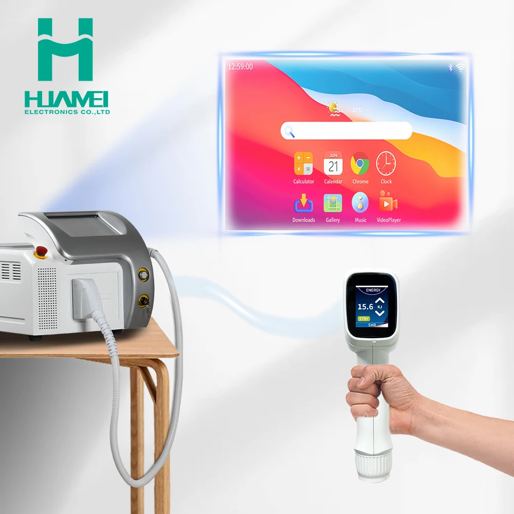 Cloud Computing 2023 808nm Diode Laser Ice Titanium CE TUV ISO Hair Removal Diode Laser 1600-2000W 755 808 940 1064nm 4 waves