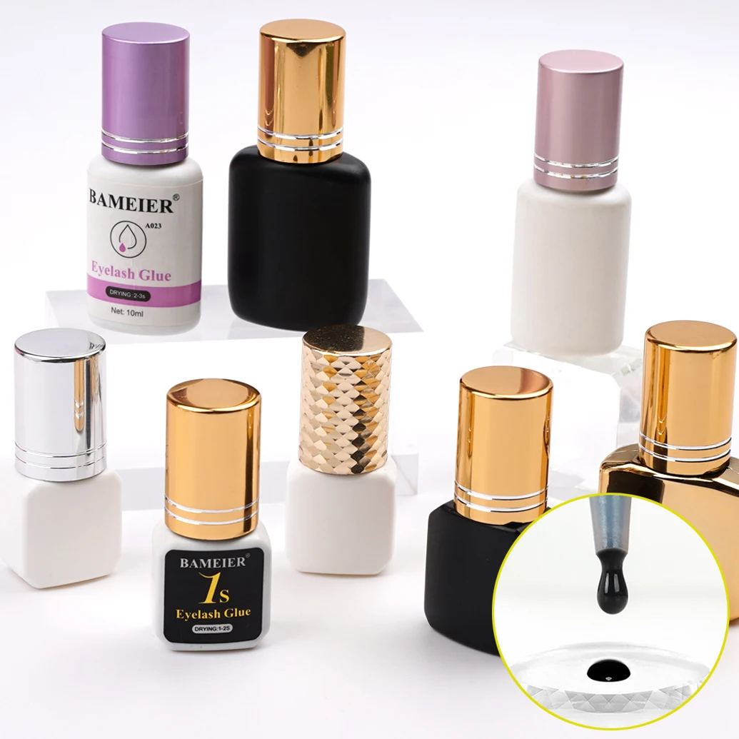 0.2 0.05 Dry Time Lash Glue Oil and Water Proof Cyanoacrylate Free Eyelash Extension Adhesive Volume Glue