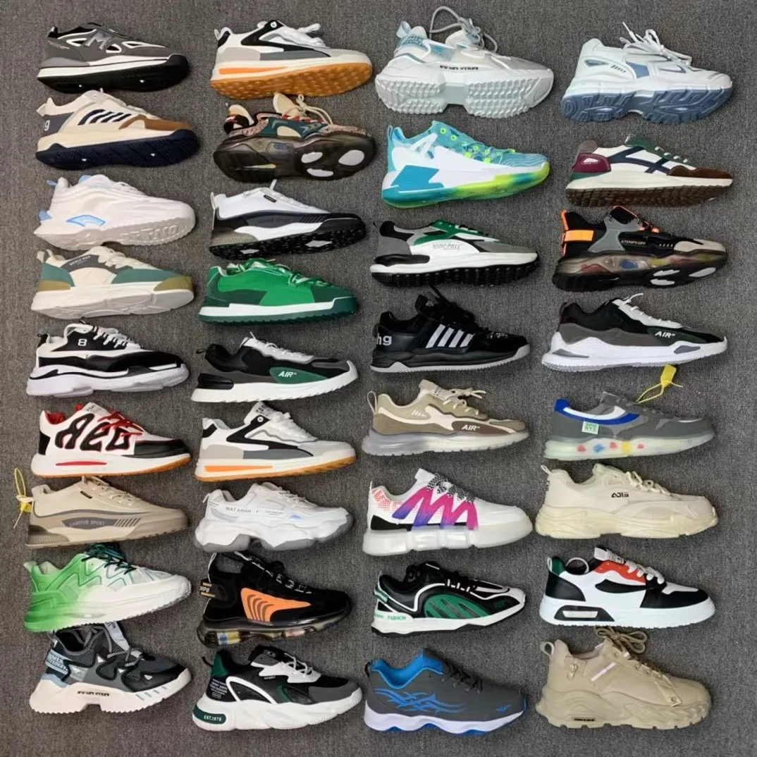 Mix style Hot-selling High Quality Wholesale Stock Shoes Zapatos De Man Sport Custom Bale Mens Shoes Stock
