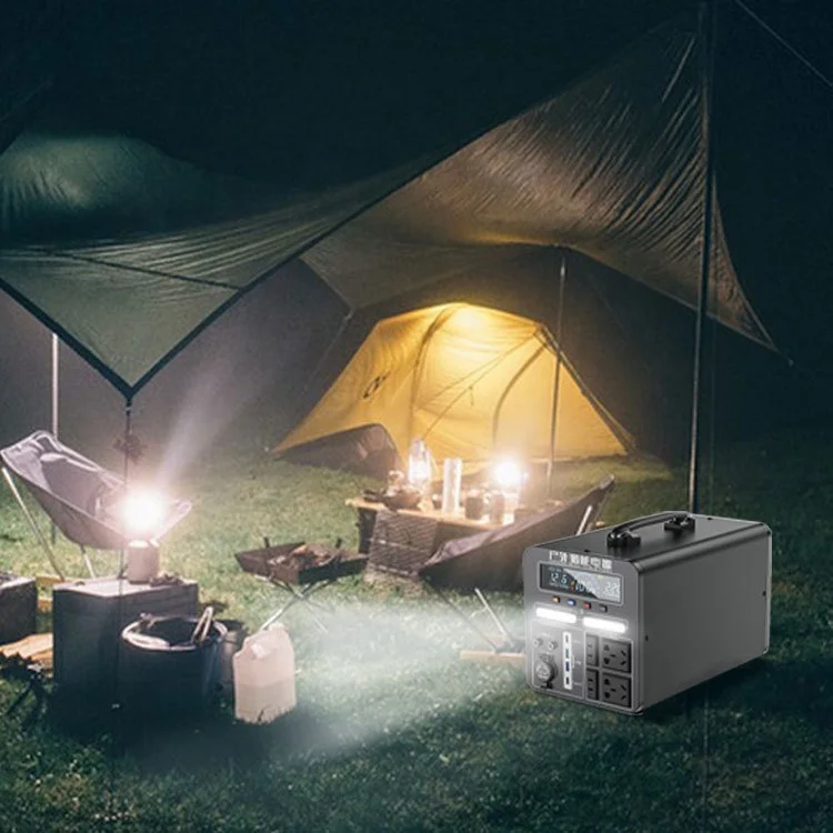 Solar mobile power banks 1500w portable power station camping solar battery solar energy storage battery system