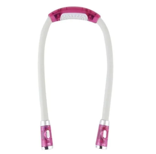 Hug LED Reading Light Neck Book Light 1W AA Battery USB 4 LED