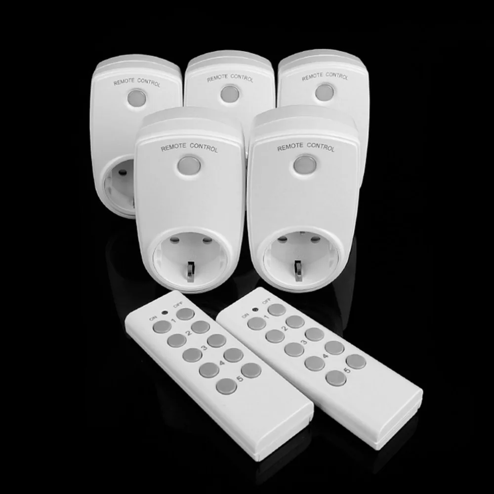 10A Wireless Smart Remote Control Power Outlet Plug remote control Socket Switch