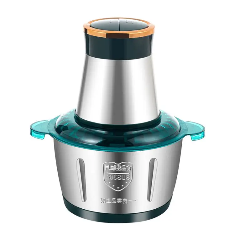 Commercial cooking hachoir grinding, food processor for quick chopping meat grinder with 2l/