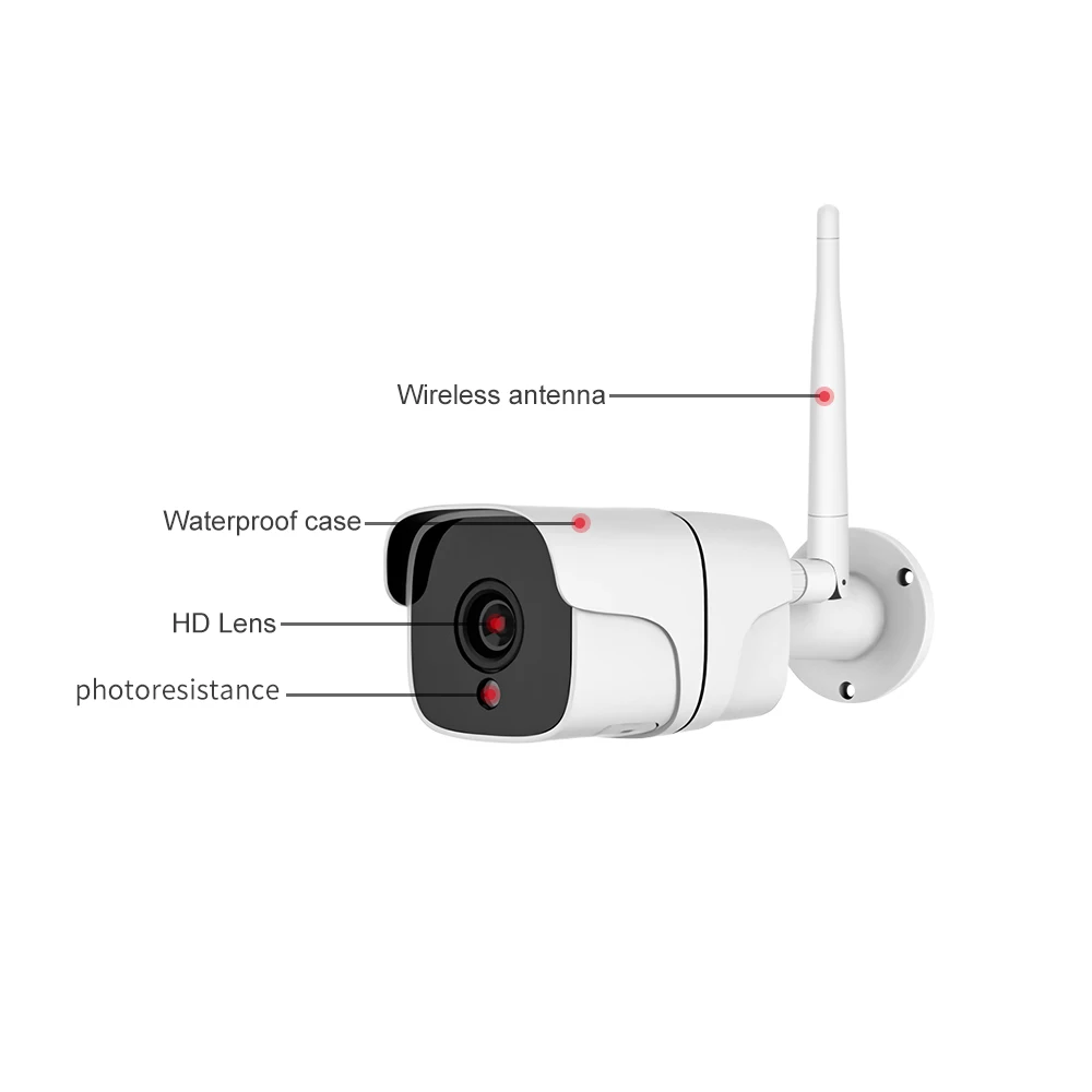 Mini Bullet Ir Camera Home Security Cctv Camera V380 Hd 3mp Ip Outdoor Camera