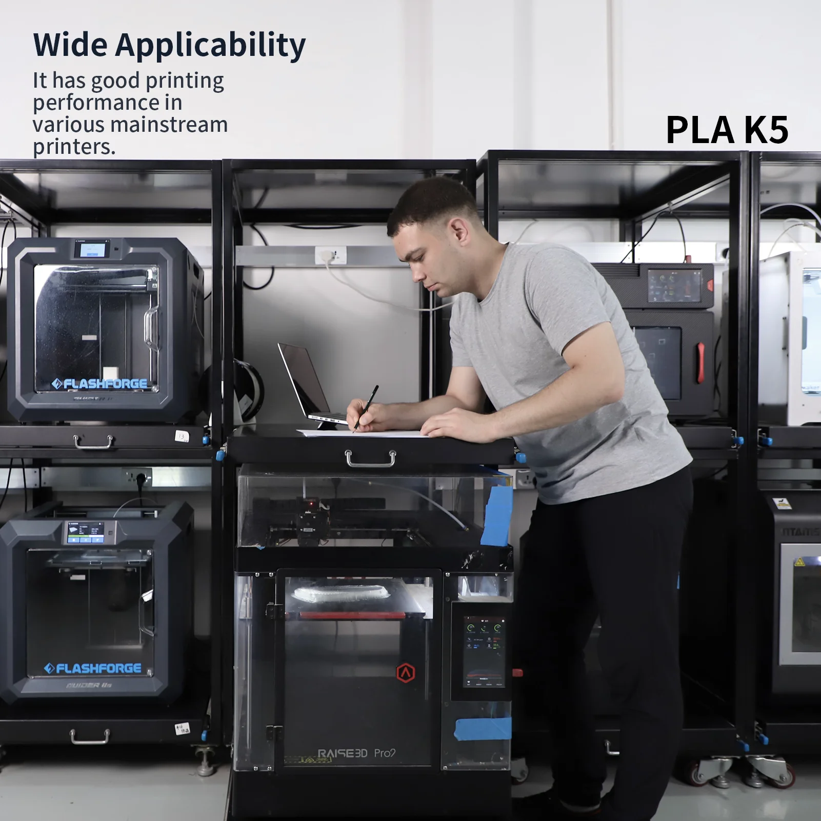 Kexcelled 3D печать обновленная версия многоцветный Pla 1 75 нить FDM/FFF принтер PLA K5M 0 01-0 03 мм Rohs REACH