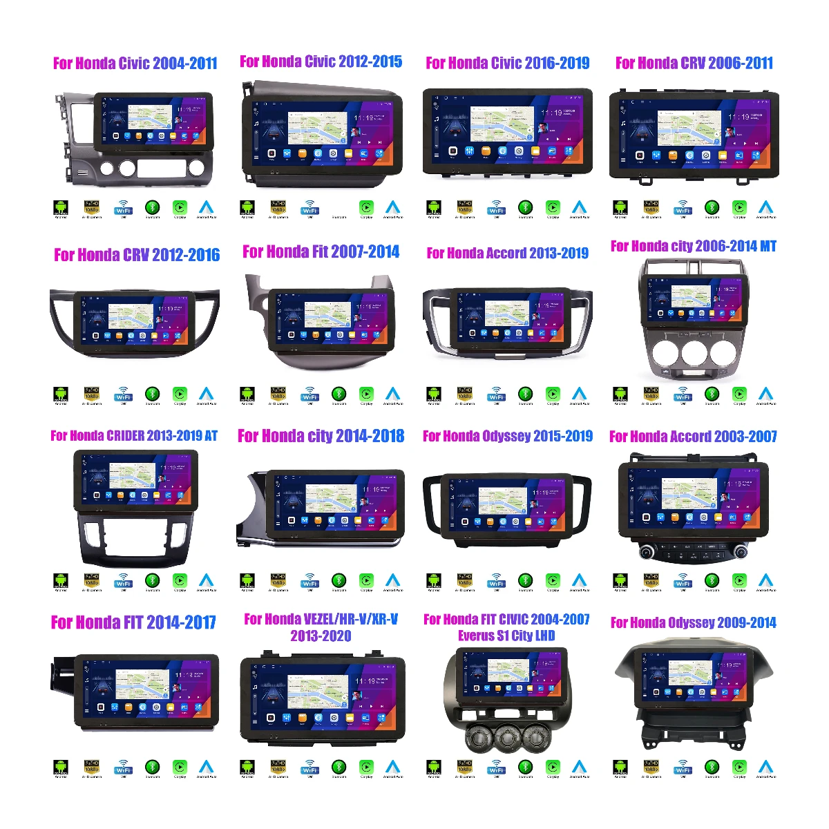 Bracket fixed panel interface dashboard stereo adapter 2 din car radio fascia panel dash mounting frame DVD Player fascia frame