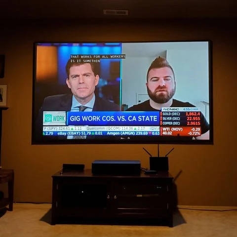 UST CLR SCREEN PET Crystal TELON ambient light rejecting projection alr screen for laser ust projector 80-120inch