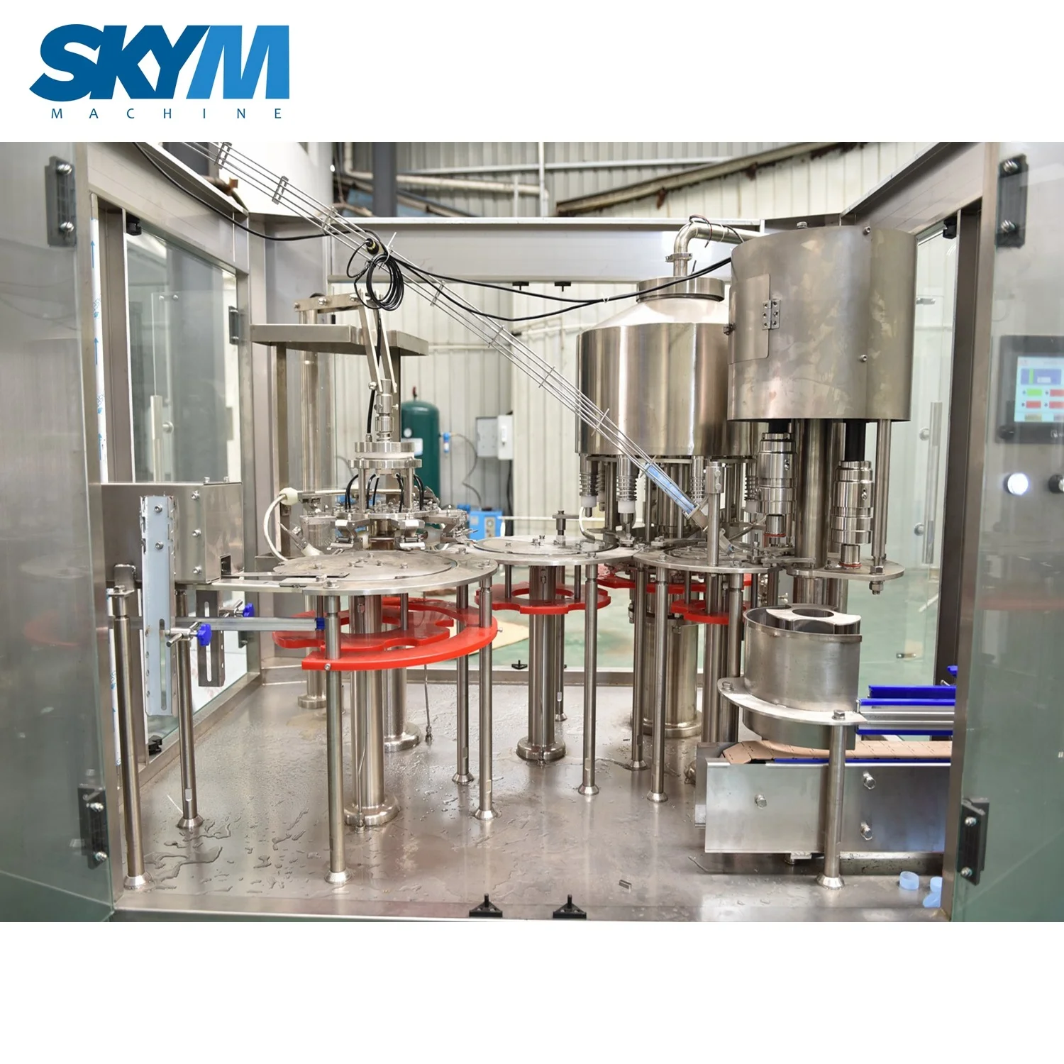 2000bph 500ml 1500ml Automatic Small Scale Mineral Water filling machine Complete Production Line