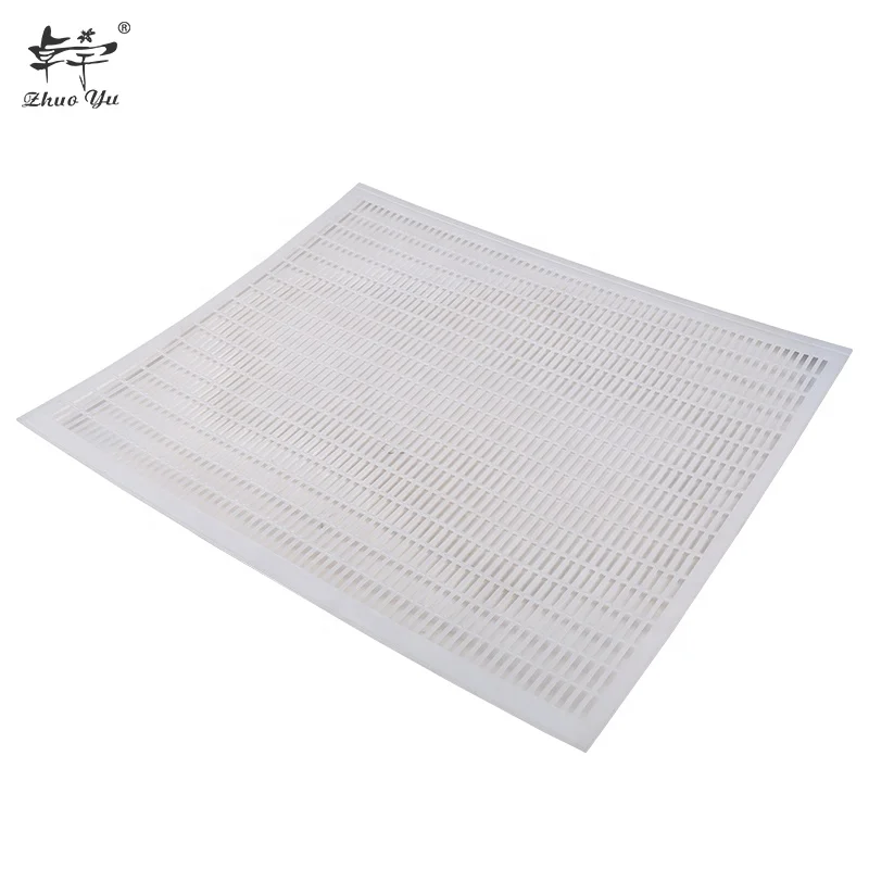 Wholesale Hot Sale White or Yellow Food Grade 10 Frame Bee Hive Plastic Queen Excluder