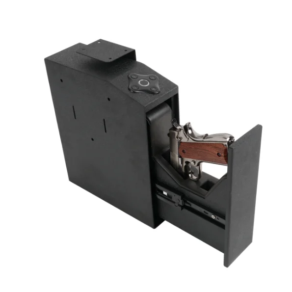 Auto Sliding Door Hand Gun Safe for Pistol with Biometric Feature