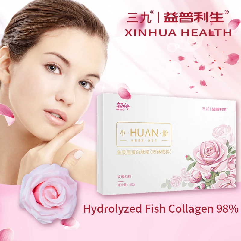 Collagen powder drink vital proteins fish collagen peptides powder rose flavour