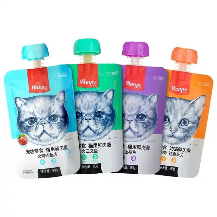 Wanpy вкусная мясная паста для собак 10 штук со свежей курицей морковью и горошком всех размеров