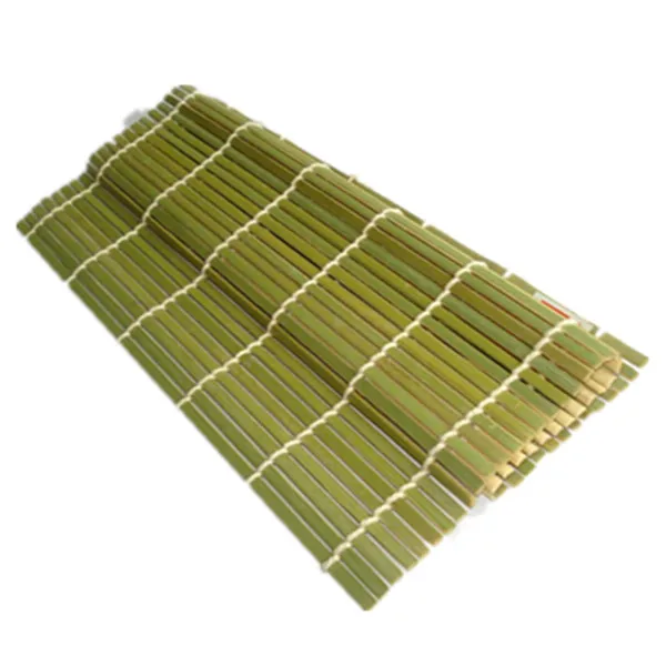 Japanese green white Sushi making Bamboo Mat roll 24cm
