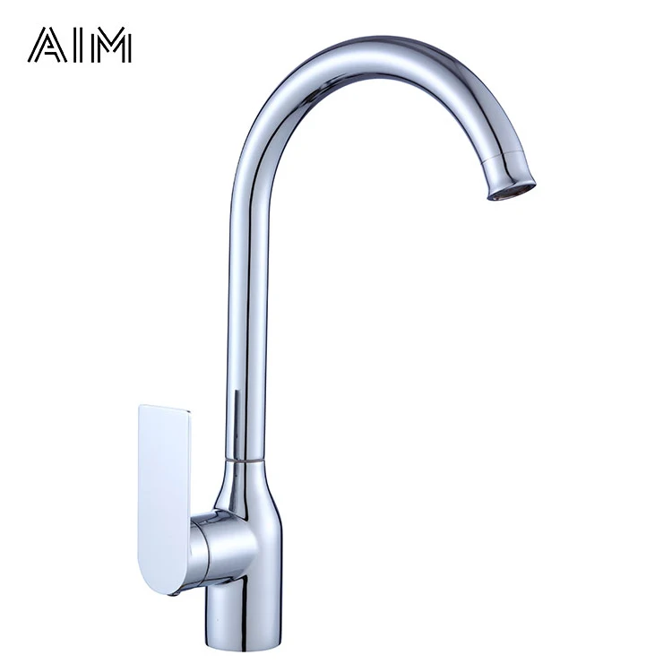 Насадка На кран AIM 360, выдвижные смесители для кухни с резиновым дизайном, хромированный смеситель