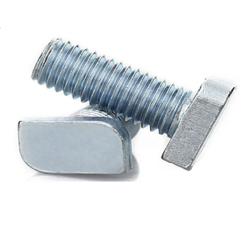 Grade 10.9 Carbon Steel Dacromet T Head Bolt With Square Neck DIN787