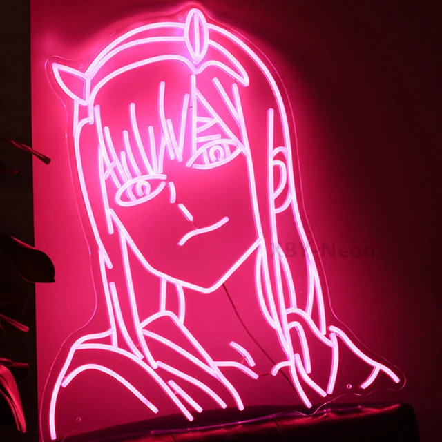 Hot Selling Dropshipping Wall Mounted Custom Neon Light Anime Led Neon Flex Light