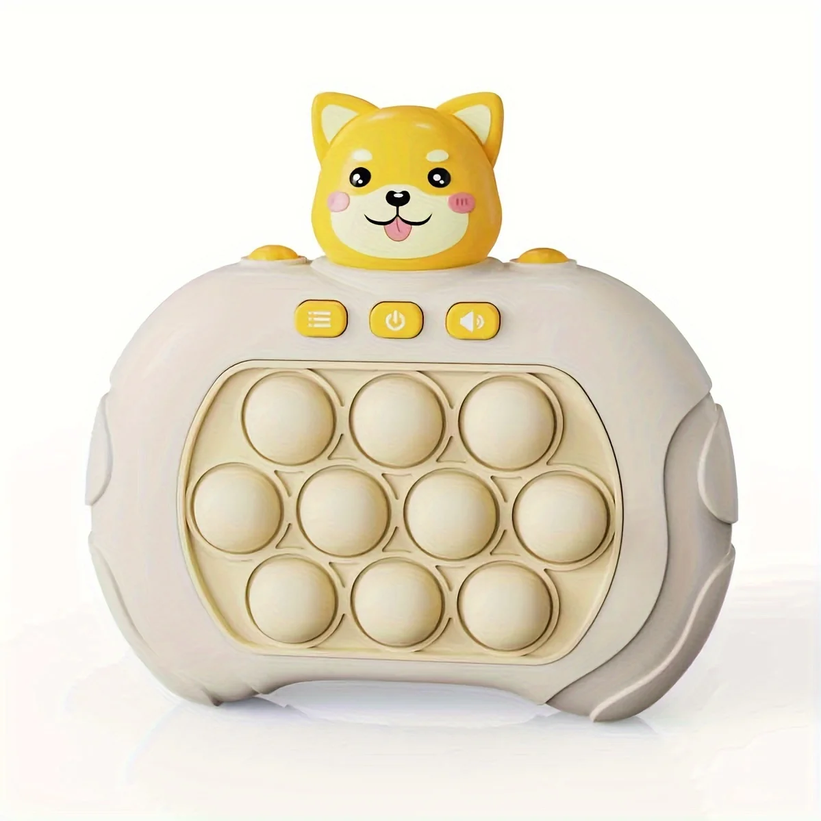 Light Up Handheld Quick Push Game Console Electric Bubble Sensory Puzzle Game Toy pop it Fidget Toy for adult and children