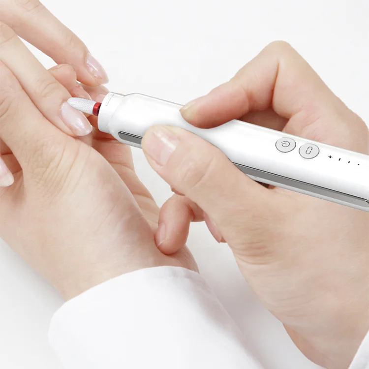 Bview Tools USB Rechargeable Nails Drill Machine Portable Electric Nail Drill With Led Light