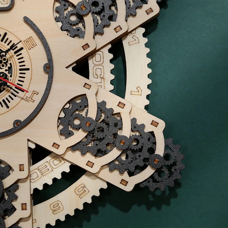 3d Puzzle calendar Hot Sale Toy  Jigsaw Wood Crafts 3D Wooden Puzzle Gifts