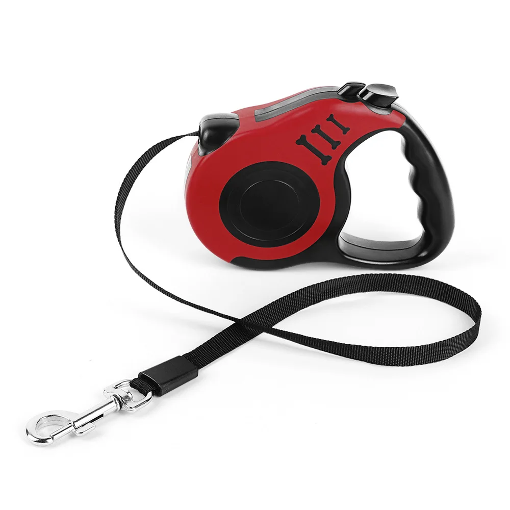 Retractable Dog Leash Automatic Telescopic Tractor Dog Tape Pet Tape Non-Slip Handle Suitable for Small and Medium